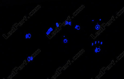 LED mando de faros azul Opel Astra H