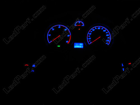LED mando en el volante azul Opel Astra H Sport