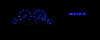 LED cuadro de instrumentos azul Opel Corsa B