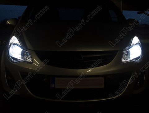 LED Luces de cruce Opel Corsa D