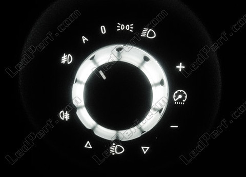 LED Control de los faros blanco Opel Corsa D