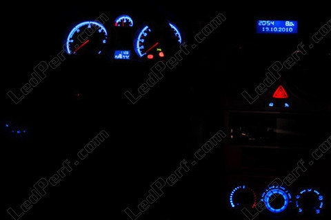 LED cuadro de instrumentos azul Opel Corsa D