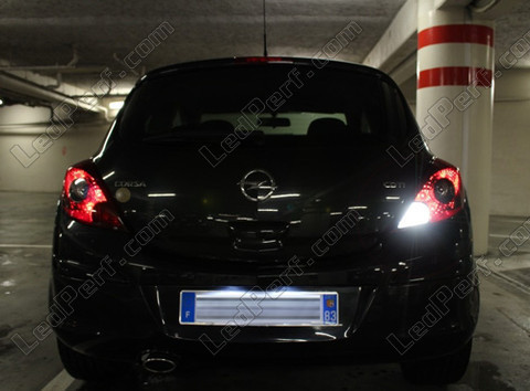 LED luces de marcha atrás Opel Corsa D Tuning