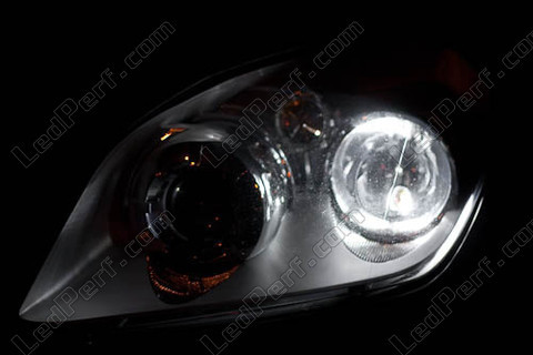 LED luces de posición blanco xenón Opel Tigra TwinTop