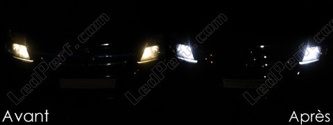 LED luces de posición blanco xenón Opel Vectra C