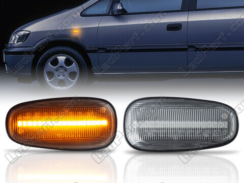Intermitentes laterales dinámicos de LED para Opel Zafira A