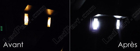 LED espejos de cortesía parasol Opel Zafira B