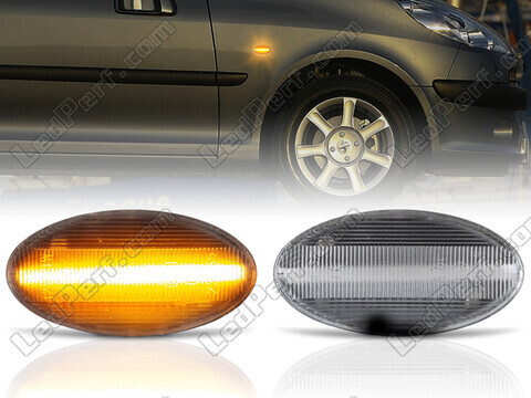 Intermitentes laterales dinámicos de LED para Peugeot 1007