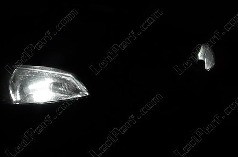 LED luces de posición blanco xenón Peugeot 106