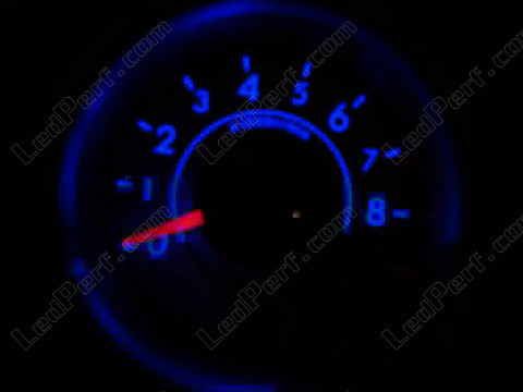 LED Cuentarrevoluciones azul Peugeot 107
