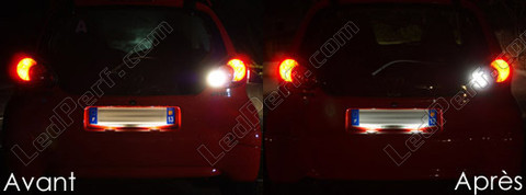 LED luces de marcha atrás Peugeot 107