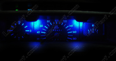 LED Panel de instrumentos azul Peugeot 205