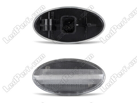 Conectores de los intermitentes laterales secuenciales de LED para Peugeot 206 - versión transparente