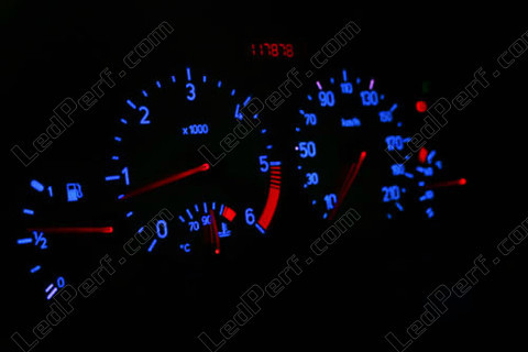 LED azul y rojo Panel de instrumentos Peugeot 206 (>10/2002) Multiplexado