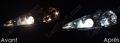 LED Luces de cruce Peugeot 207