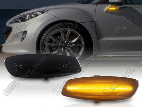 Intermitentes laterales dinámicos de LED para Peugeot 207