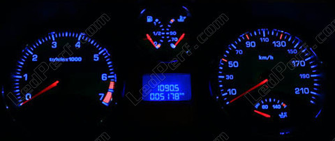 LED azul Panel de instrumentos Peugeot 207