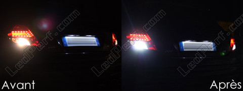LED luces de marcha atrás Peugeot 207
