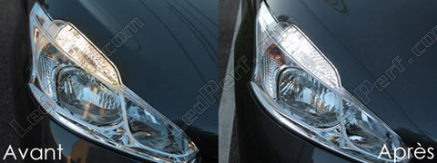 LED luces de circulación diurna - diurnas Peugeot 208