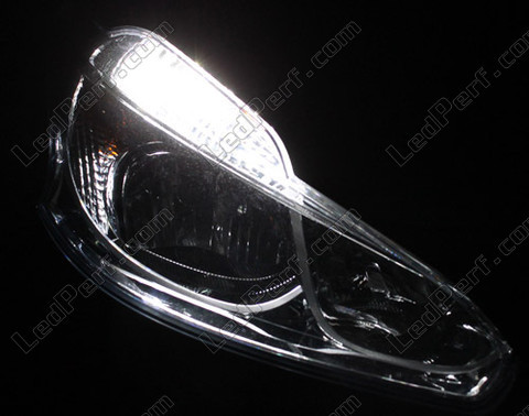 LED luces de posición blanco xenón Peugeot 208
