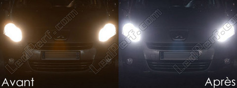 LED Luces de carretera Peugeot 3008