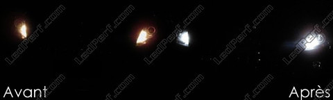 LED luces de posición blanco xenón Peugeot 3008