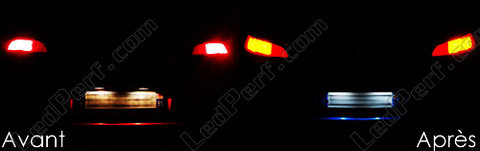 LED placa de matrícula Peugeot 306