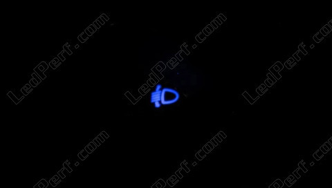 LED ajuste en altura asiento de faro azul Peugeot 307