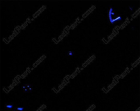 LED elevalunas ajustable en altura azul Peugeot 307