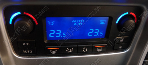 LED Climatización bizona azul Peugeot 307 T6 fase 2