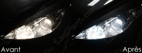 LED Luces de carretera Peugeot 308