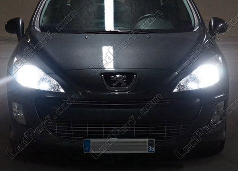 LED Luces de cruce Peugeot 308