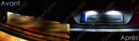 LED placa de matrícula Peugeot 308 Rcz
