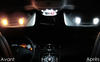 LED espejos de cortesía parasol Peugeot 308 Rcz
