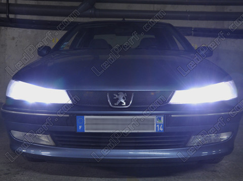 LED Luces de carretera Peugeot 406 Tuning