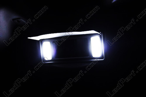 LED espejos de cortesía parasol Peugeot 407