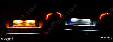 LED placa de matrícula Peugeot 508