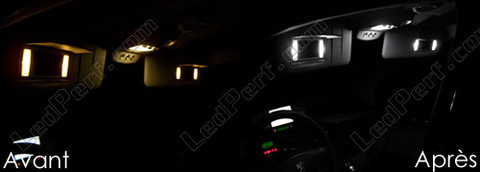 LED espejos de cortesía parasol Peugeot 807
