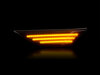 Iluminación máxima de los intermitentes laterales dinámicos de LED para Porsche Cayman (981)