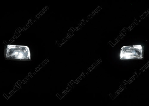 LED luces de posición blanco xenón Renault Clio 1