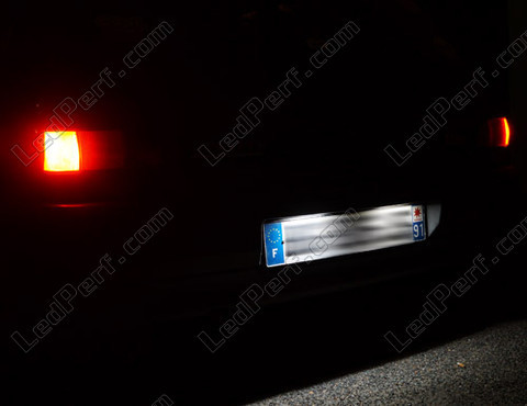 LED placa de matrícula Renault Clio 1