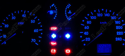 LED Panel de instrumentos azul Renault Clio 2 fase 1