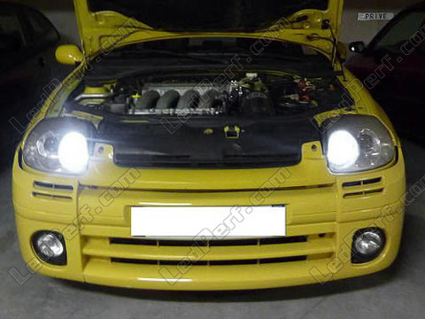 LED luces de posición blanco xenón Renault Clio 2 fase 1