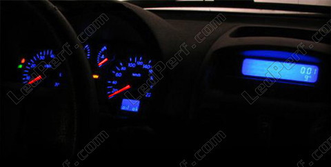 LED cuadro de instrumentos azul Renault Clio 2 fase 2