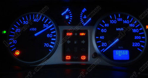 LED Panel de instrumentos azul Renault Clio 2 fase 2