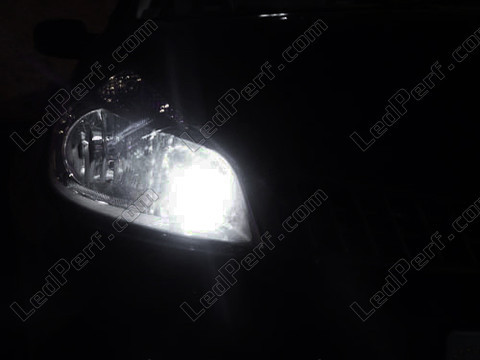 LED luces de posición blanco xenón Renault Clio 3