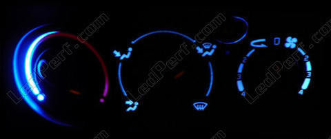 LED consola de Ventilación azul Renault Megane 1 phase 2 fase 2