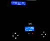 LED consola central blanca y azul - Clim. y Pantalla Renault Megane 2