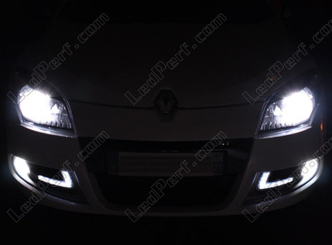 LED faros Renault Megane 3