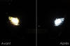 LED luces de posición blanco xenón Renault Megane 3